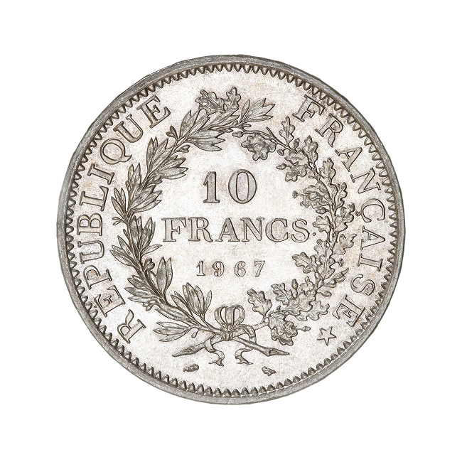 Pièce d'argent — rachat GIOR