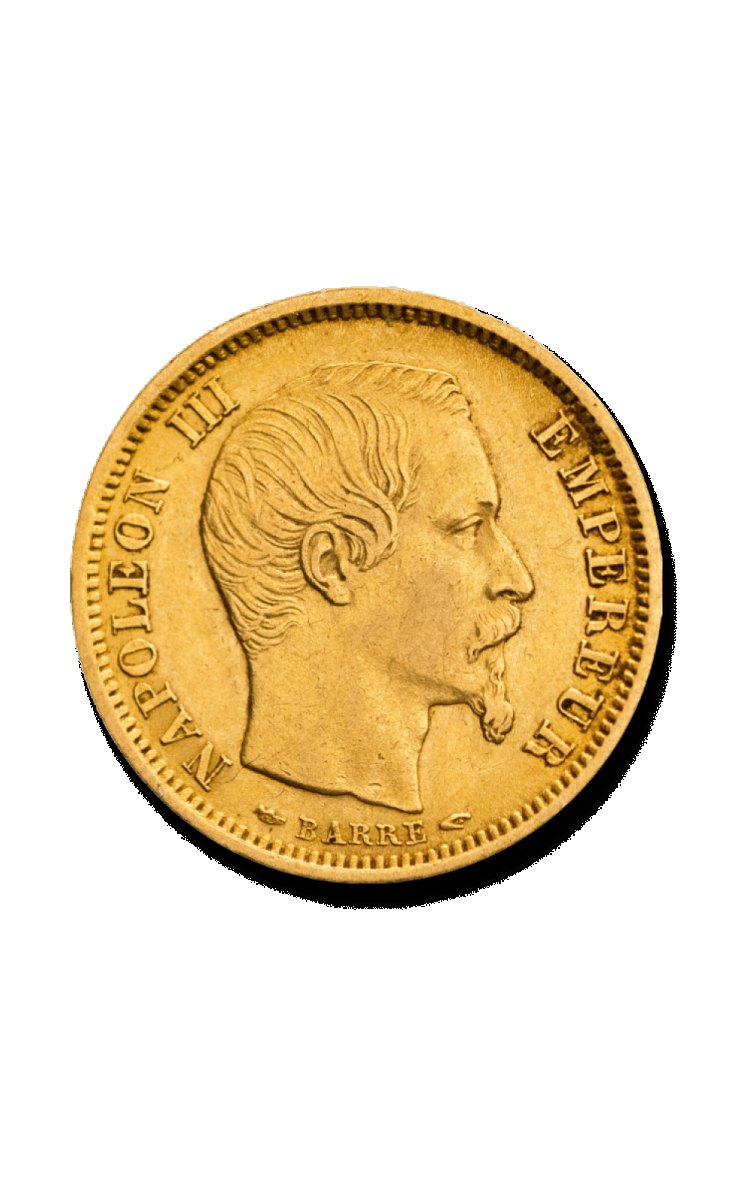 Prix 10 Francs Napoléon — cours or