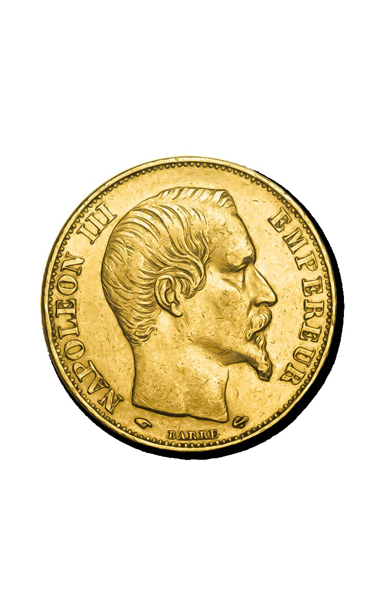 Prix 20 Francs Napoleon or — cours or