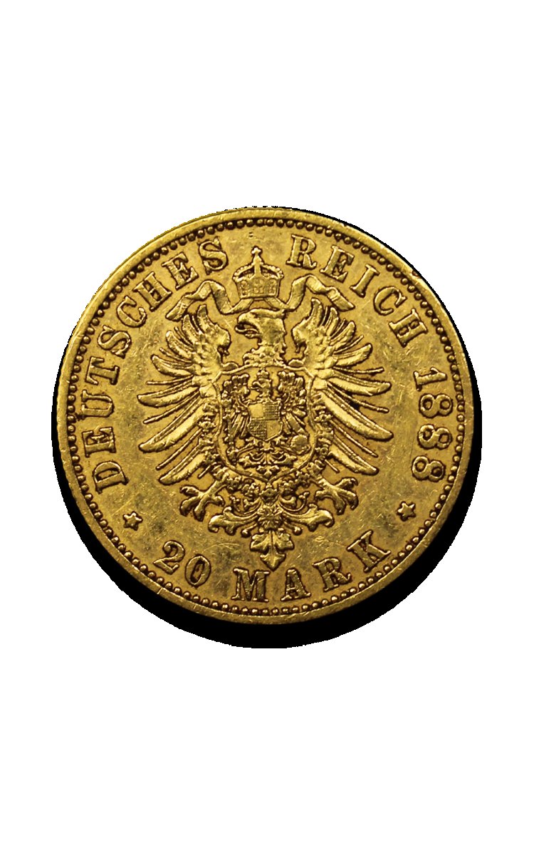 Prix 20 DeutschMarks — cours or