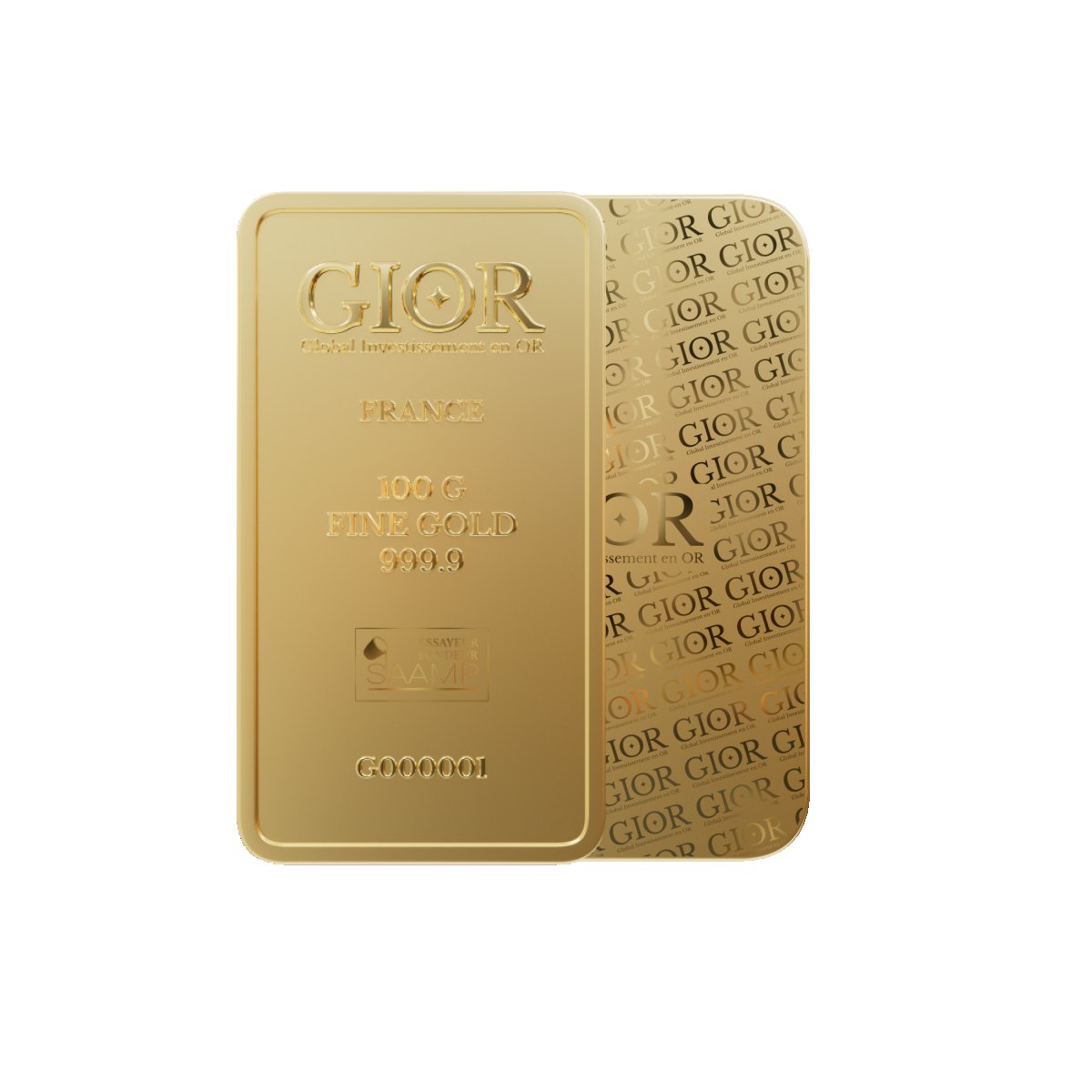 Prix Lingotin 100g — cours or