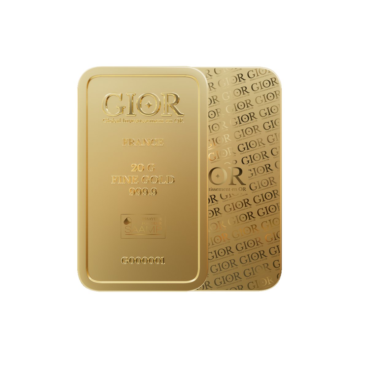 Prix Lingotin 20g CPoR — cours or