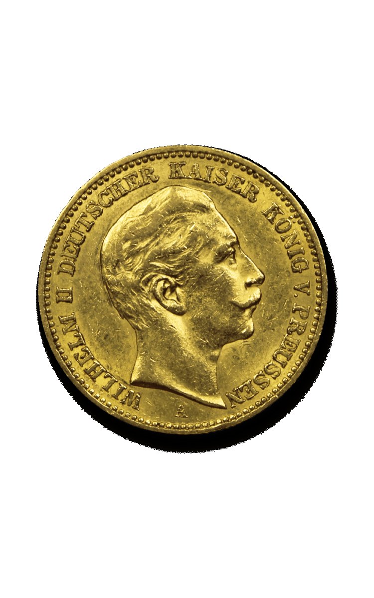 Prix 20 DeutschMarks — cours or