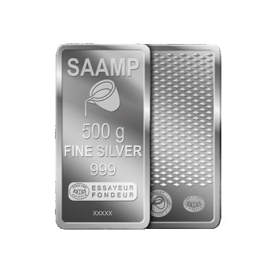 Lingot Argent 500gr