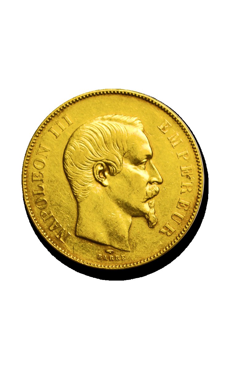 Prix 50 F Napoleon — cours or