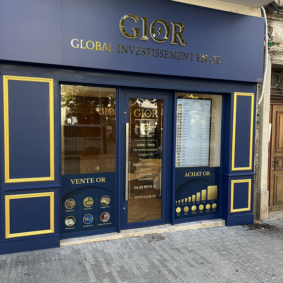 Agence GIOR Draguignan – achat et rachat d’or