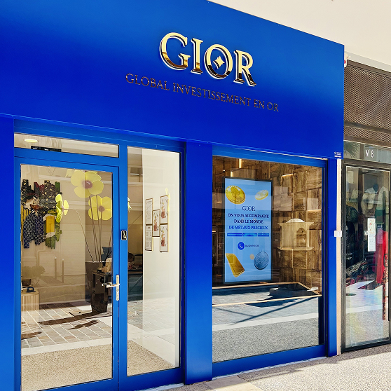 Agence GIOR Sainte-Maxime – achat et rachat d’or