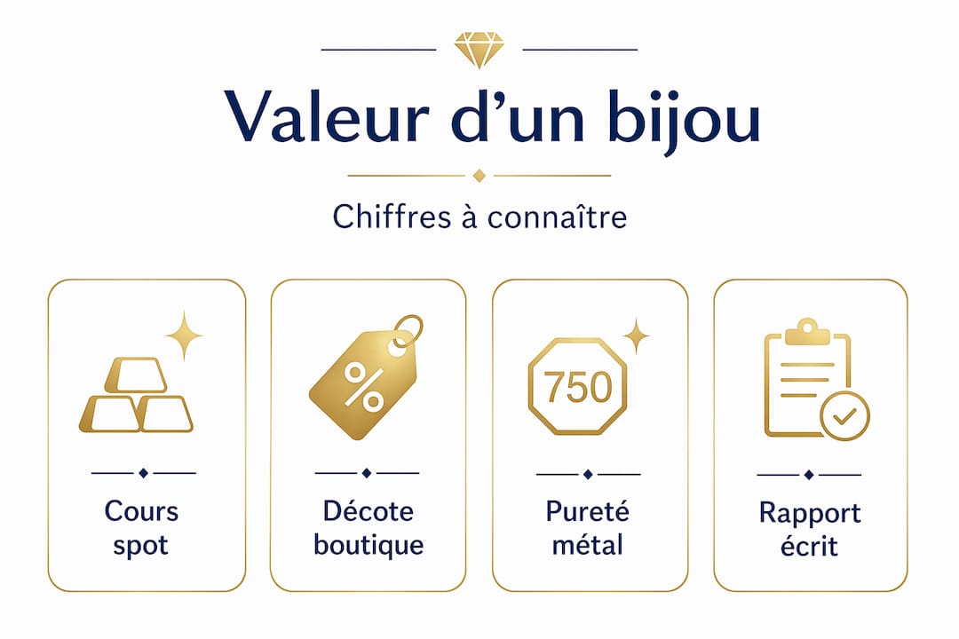 Tout savoir sur la valeur des bijoux : les critères essentiels à connaître (infographie)